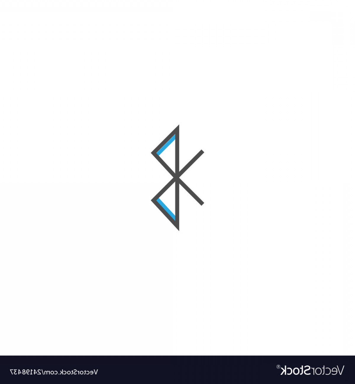 1200x1296 Bluetooth Icon Vector Studiogrfx