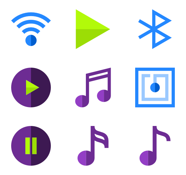 600x564 Bluetooth Icons