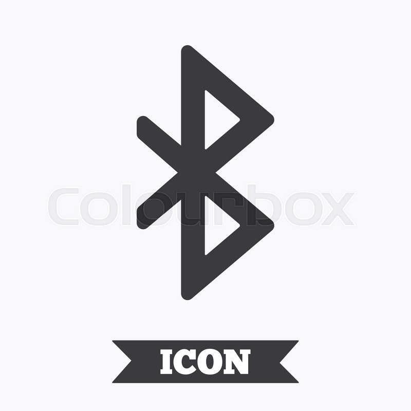 800x800 Bluetooth Sign Icon Mobile Network Stock Vector Colourbox