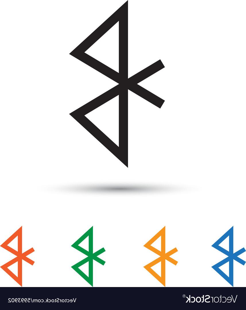 857x1080 Hd Bluetooth Icon Vector Image Free Vector Art, Images, Graphics