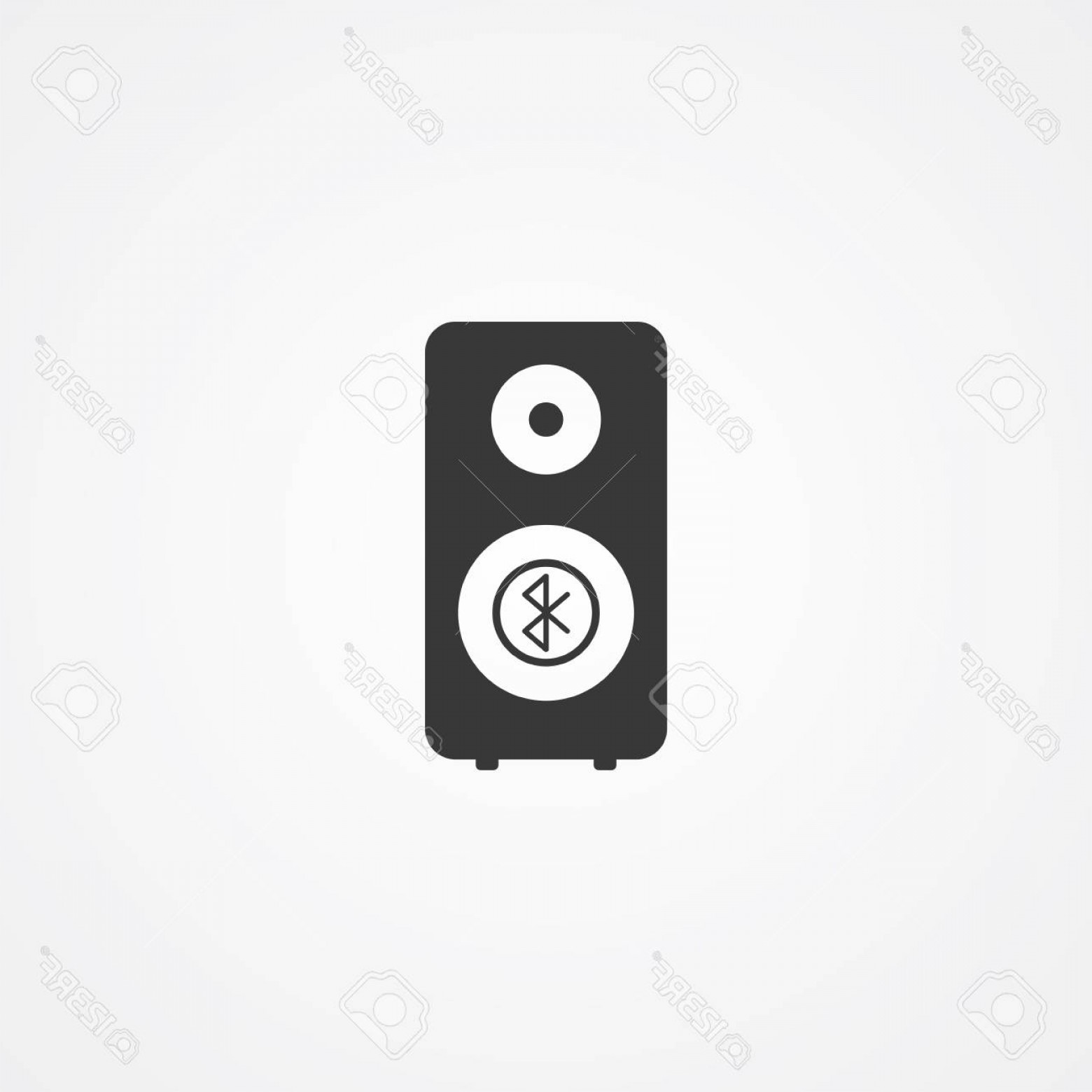 1560x1560 Photostock Vector Bluetooth Speaker Icon Vector Filled Flat Sign