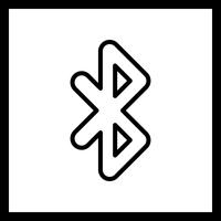 200x200 Bluetooth Icon Free Vector Art