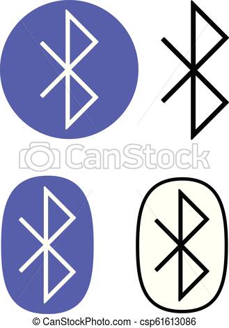 329x470 Bluetooth Connection Icon Set Vector