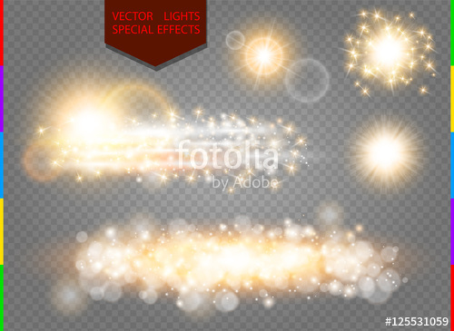 Glow Golden Light Spark Set On Transparent Background Blur Vector 500x365 Glow Golden Light Spark Set On Transparent Background Blur Vector