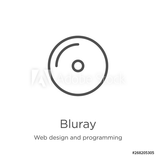 500x500 Bluray Icon Vector From Web Design And Programming Collection
