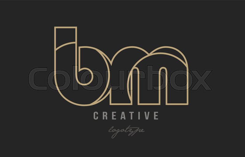 800x514 Black And Yellow Gold Alphabet Letter Stock Vector Colourbox