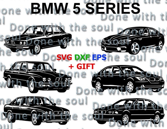 570x441 Bmw Car Vector Bmw Vector Etsy