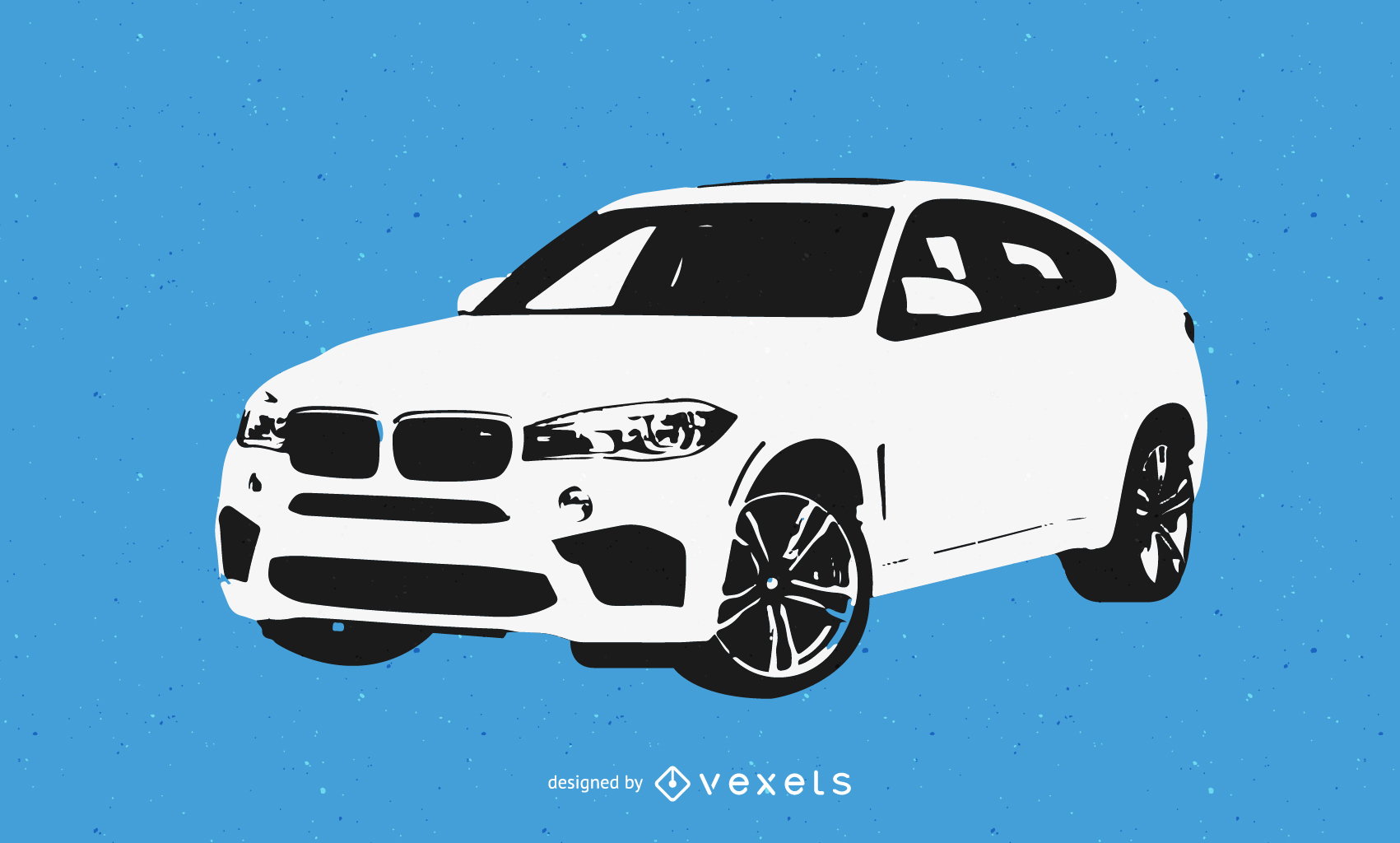 BMW x5 vector