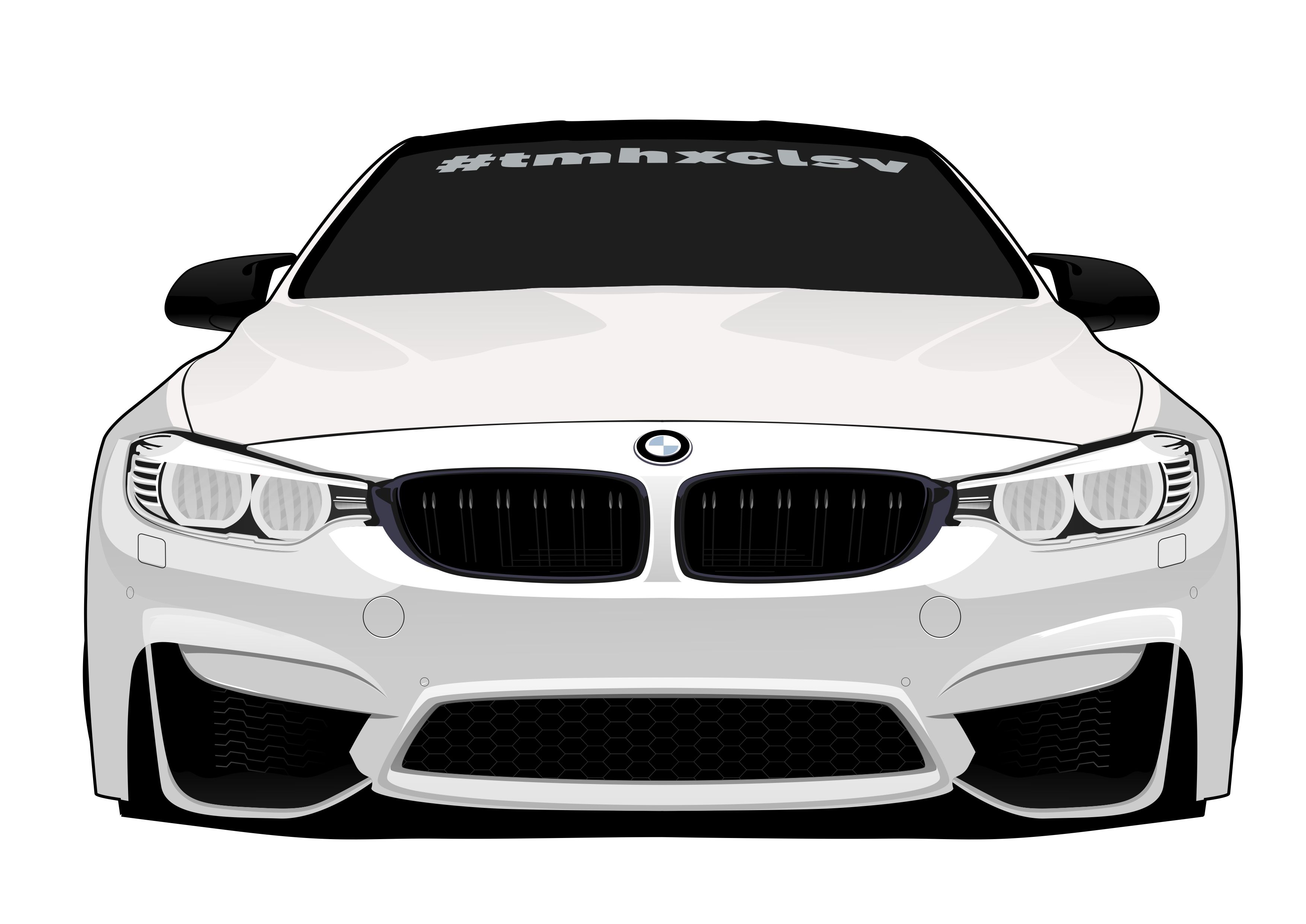 3508x2482 Bmw Car Vector Cartoon Car Illustration My Artwork Car Vector