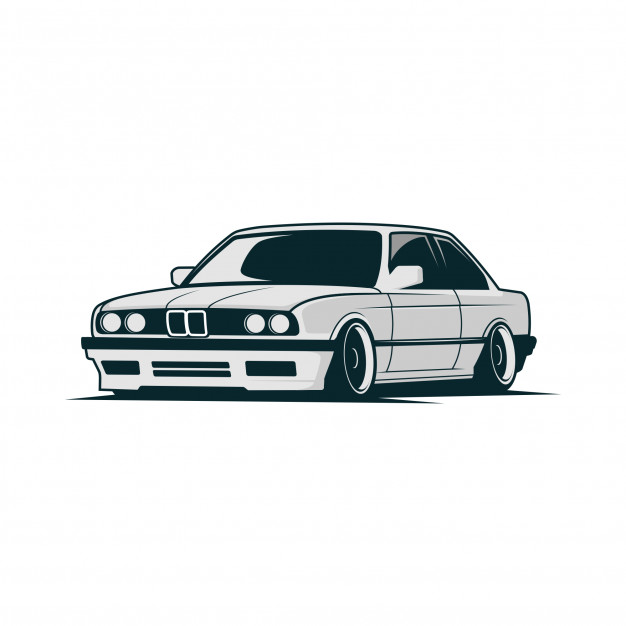 626x626 Car Vector Bmw Vector Premium Download
