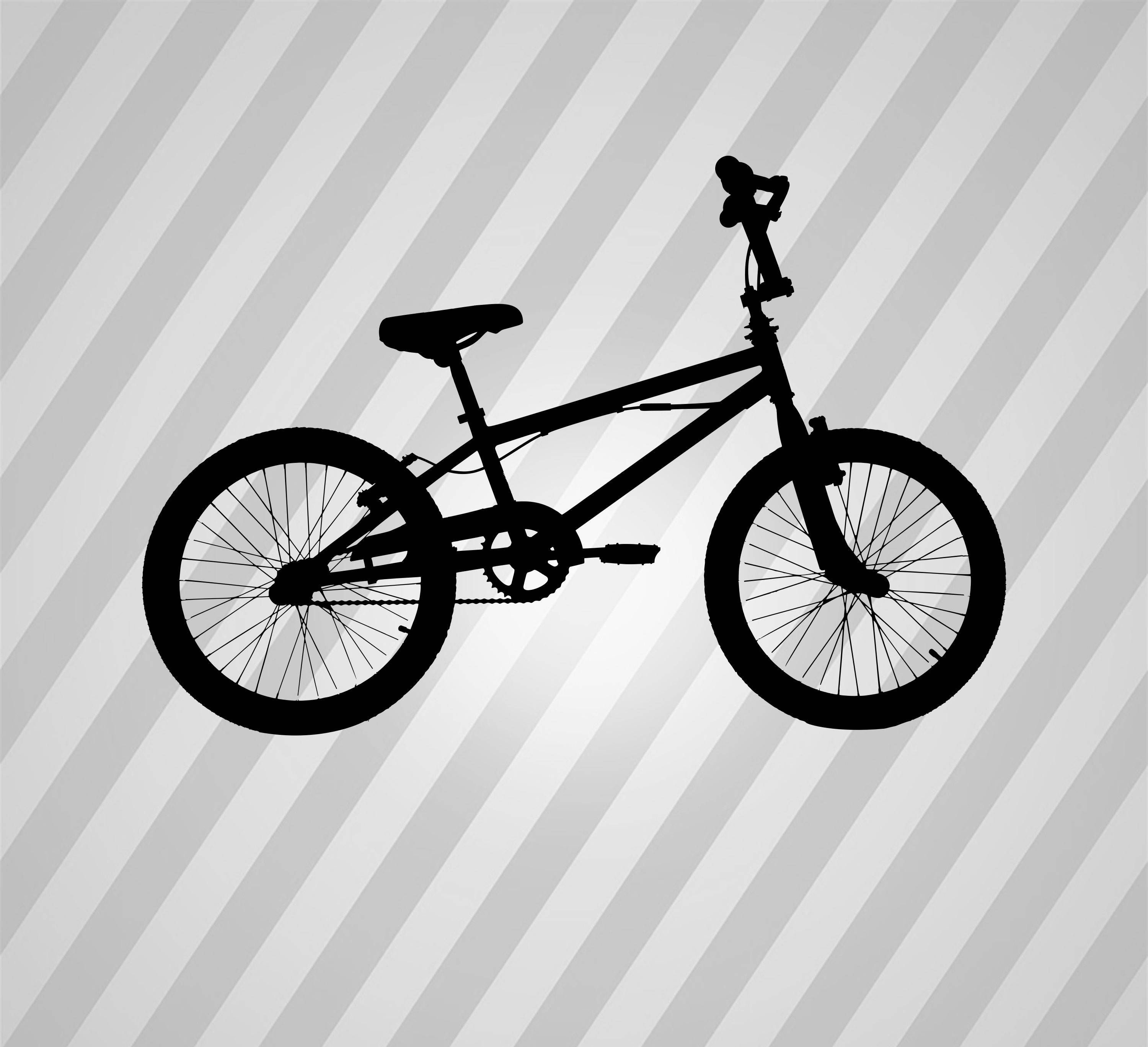 3000x2737 Tattoos Bike Silhouette, Bmx Bikes, Bike