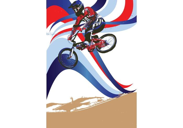 700x490 Team Usa Patriotic Bmx Vector Free Graphics Uihere