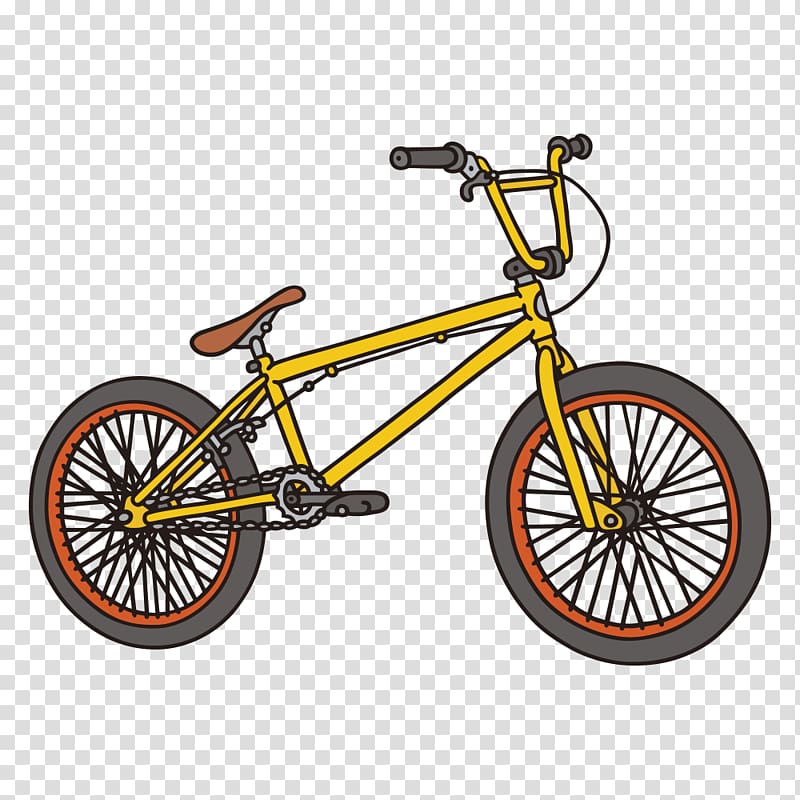 800x800 Yellow Bmx Bike Illustration, Bmx Bike Bicycle Wethepeople