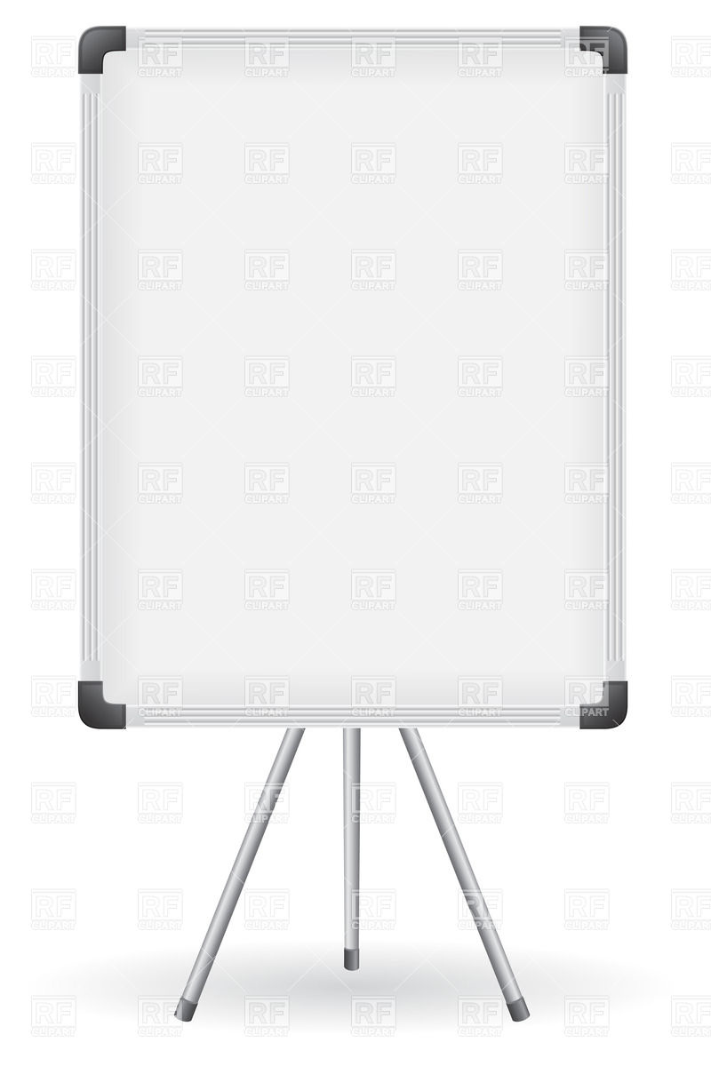 800x1200 Plastic White Marker Board Vector Image Of Objects Konturvid