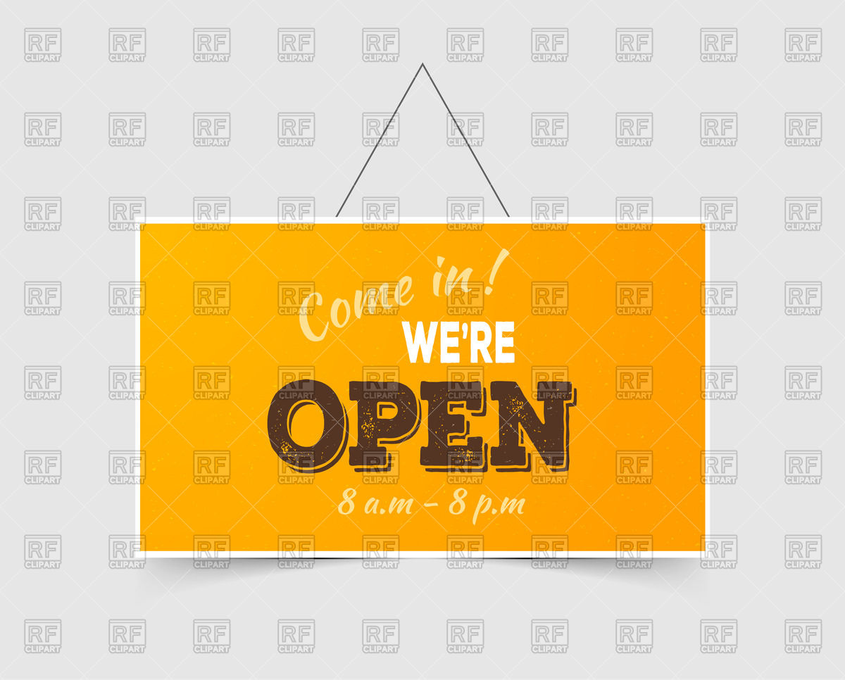 1200x966 Come In! We're Open