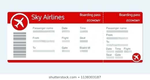 520x280 Plane Ticket Images Stock Photos Vectors Airline Ticket Jacket