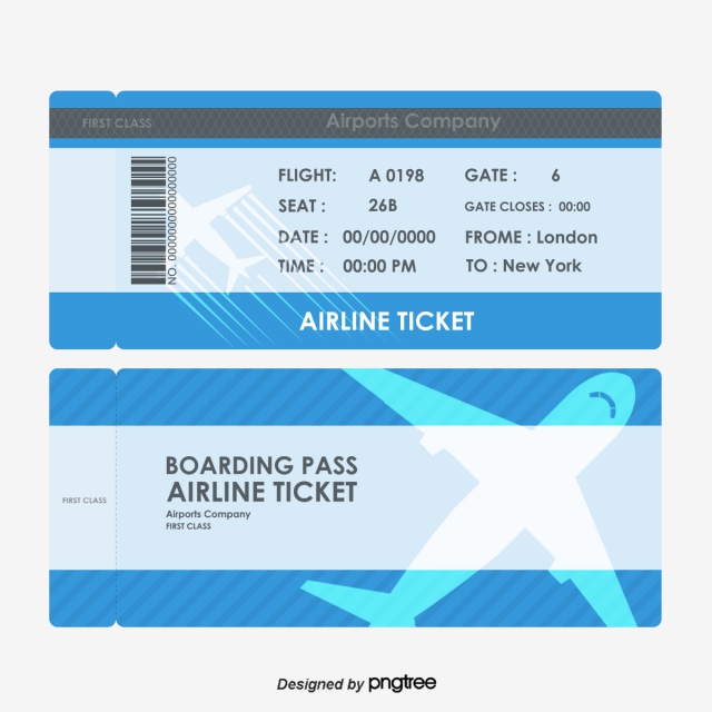 Boarding Pass Vector at Vectorified.com | Collection of Boarding Pass ...