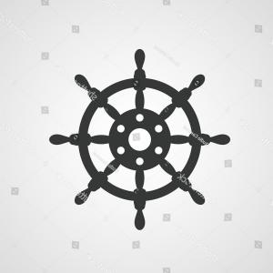 300x300 Marine Steering Wheel Vector Icon Black Hoodamathrun