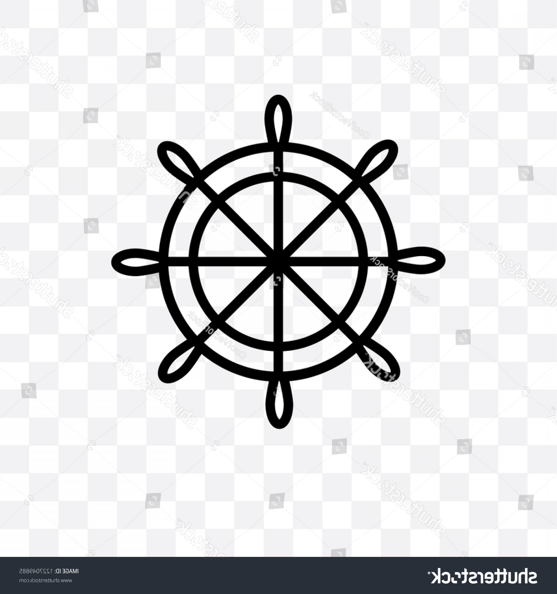 1800x1920 Boat Steering Wheel Vector Linear Icon Hoodamathrun