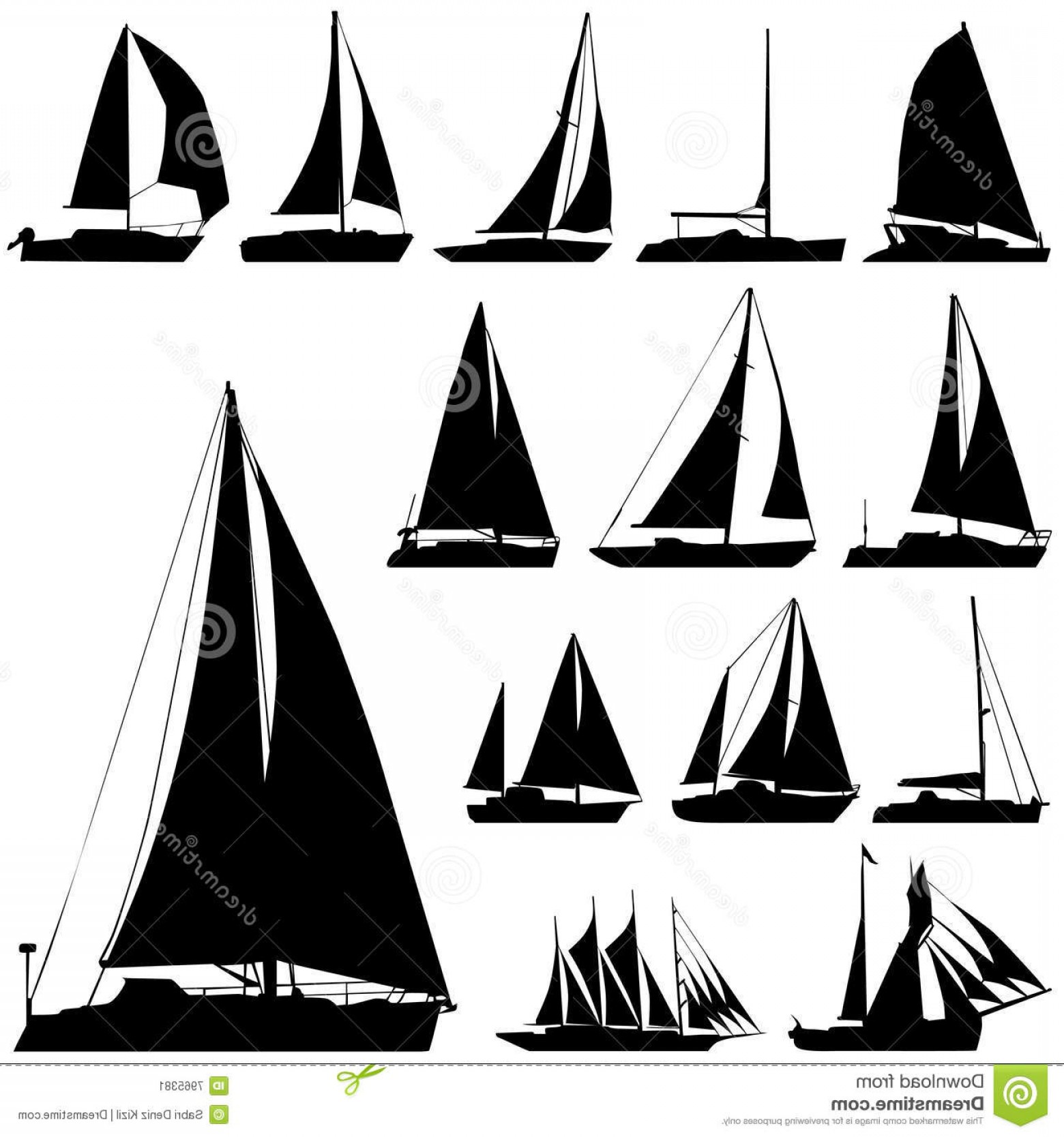 Stock Image Sailing Boat Vector Image Handandbeak 1560x1668 Stock Image Sailing Boat Vector Image Handandbeak