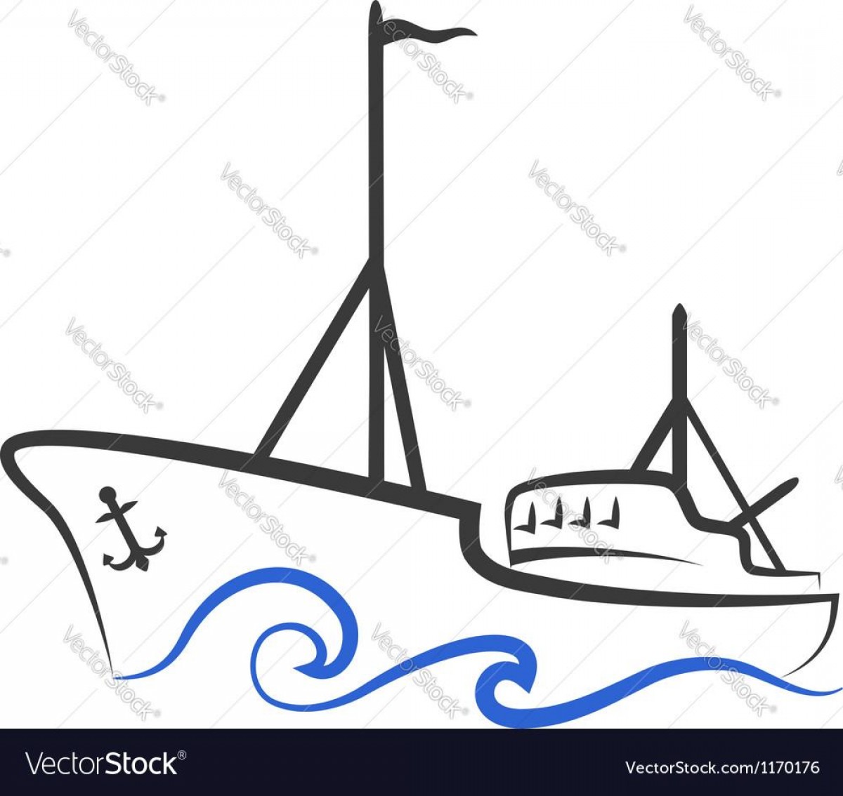 1200x1134 Boat Vector Graphics Catchsplace