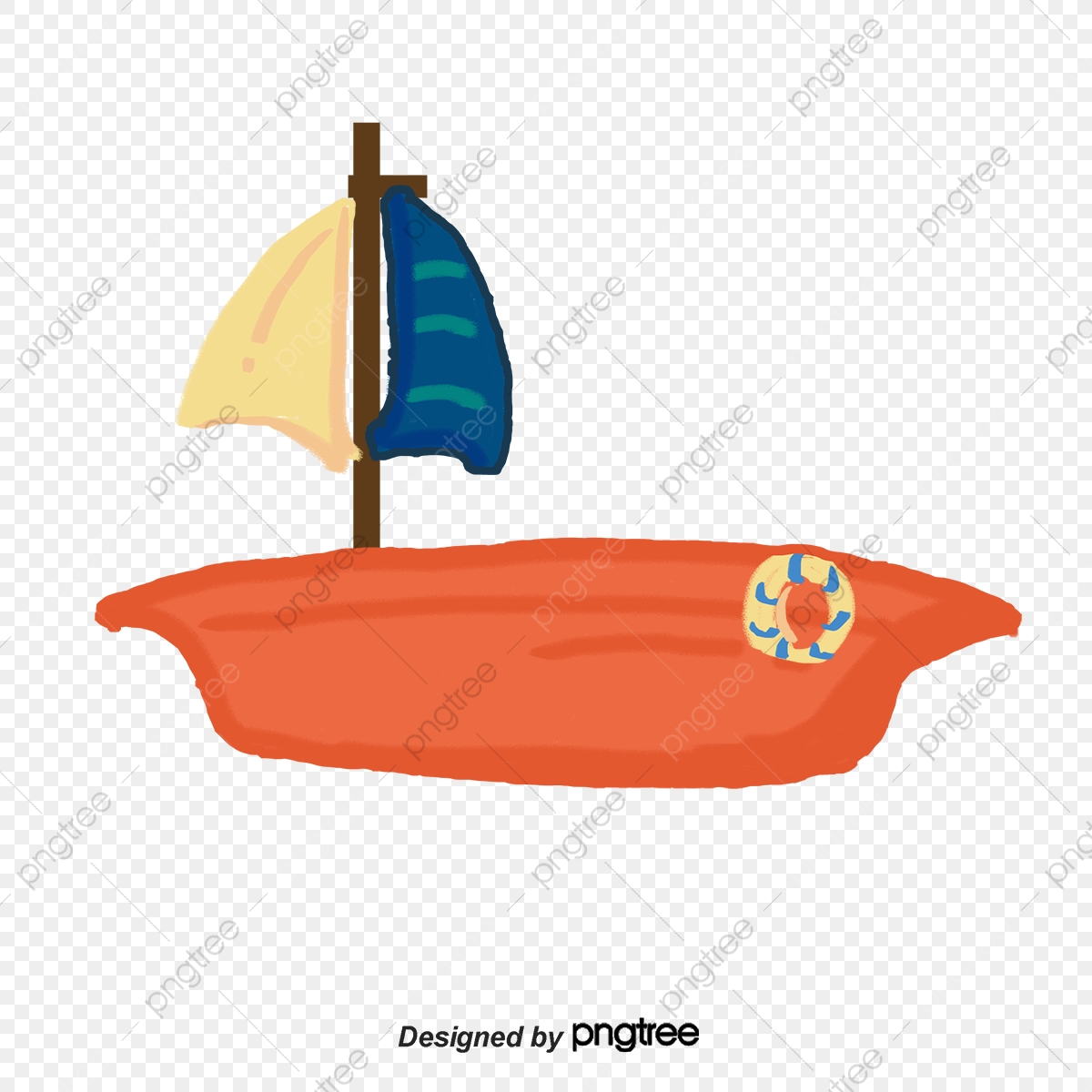 1200x1200 Vector Hand Painted Boat, Vector, Hand Painted, Boat Png