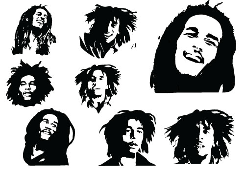 500x350 Bob Marley Clipart Free Cliparts Download Images