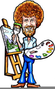 186x300 Bob Ross Clipart Free Images