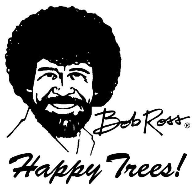 Bob Ross Vector At Collection Of Bob Ross Vector Free For Personal Use 