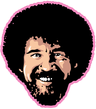 Bob Ross Vector at Vectorified.com | Collection of Bob Ross Vector free ...