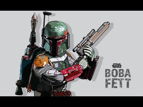 Boba Fett Vector Art Rosanna Smith 480x360 Boba Fett Vector Art Rosanna Smith