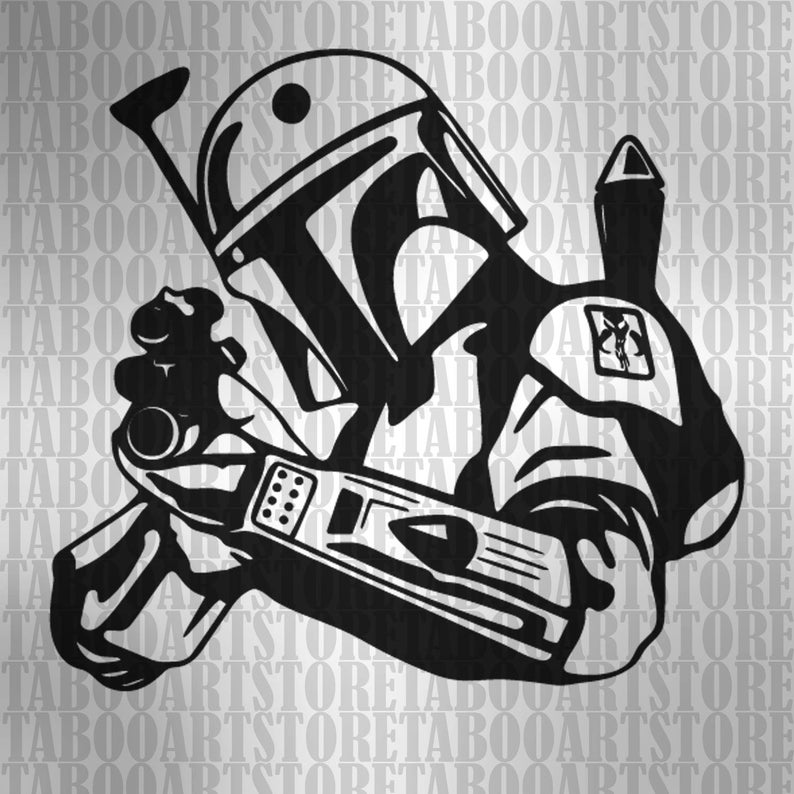 Boba Fett Vector At Vectorified Com Collection Of Boba Fett Vector Free For Personal Use