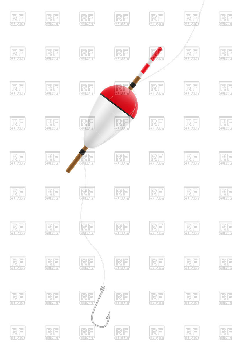 Bobber With Fishhook Vector Image Of Objects Konturvid 800x1200 Bobber With Fishhook Vector Image Of Objects Konturvid