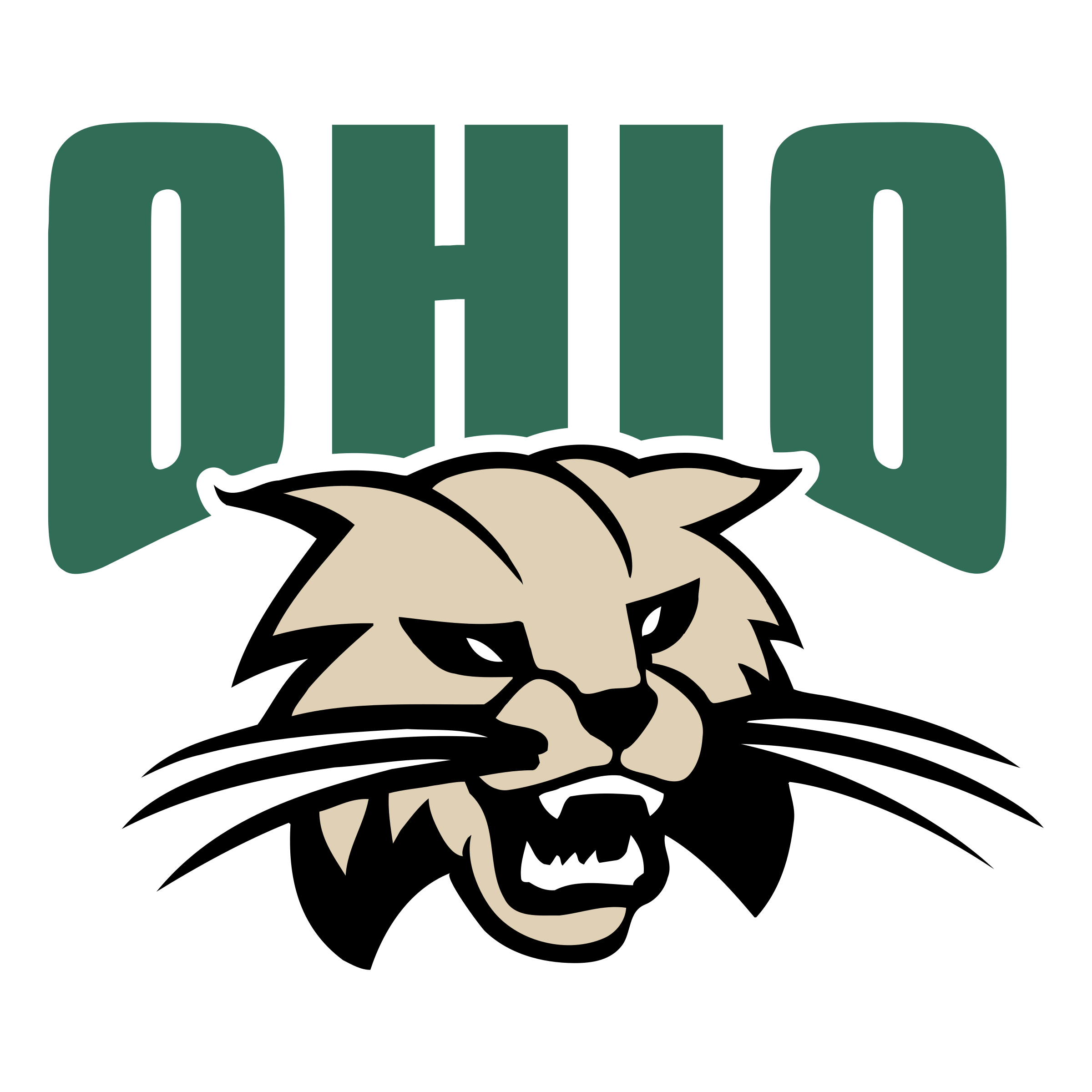 2400x2400 Ohio Bobcats Logo Png Transparent Vector