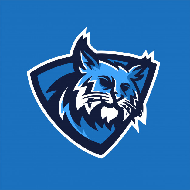 626x626 Bobcat Sport Gaming Mascot Logo Template Vector Premium Download