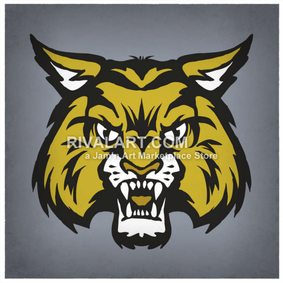 Bobcats Graphic Color Mascot 946x946 Bobcats Graphic Color Mascot