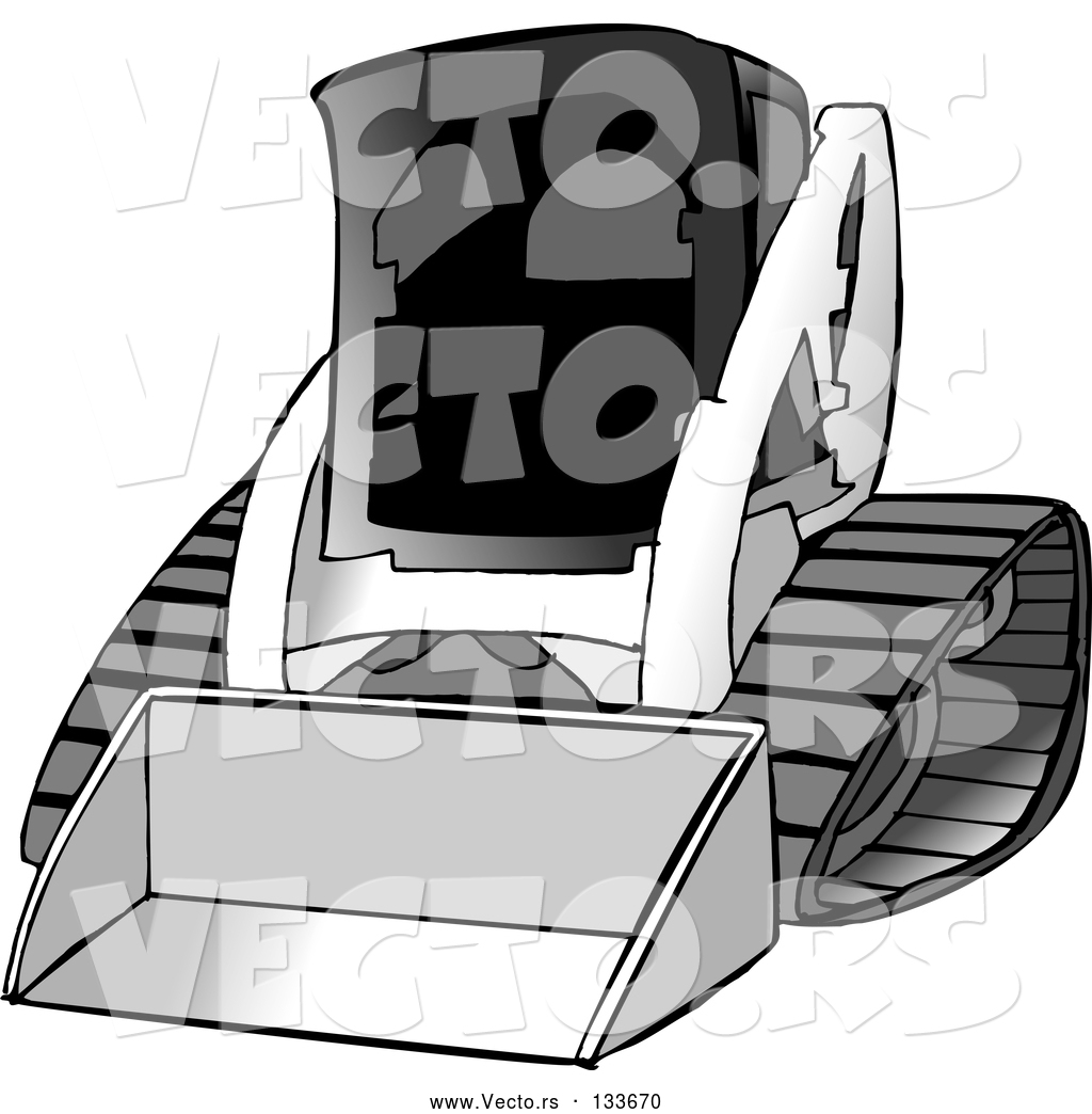 1024x1044 Vector Of Bobcat Skid Steer Loader