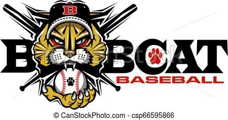 450x237 Bobcat Baseball Vector