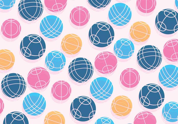 700x490 Bocce Ball Vector Stock Images