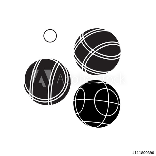 500x500 Bocce Balls Flat Icon