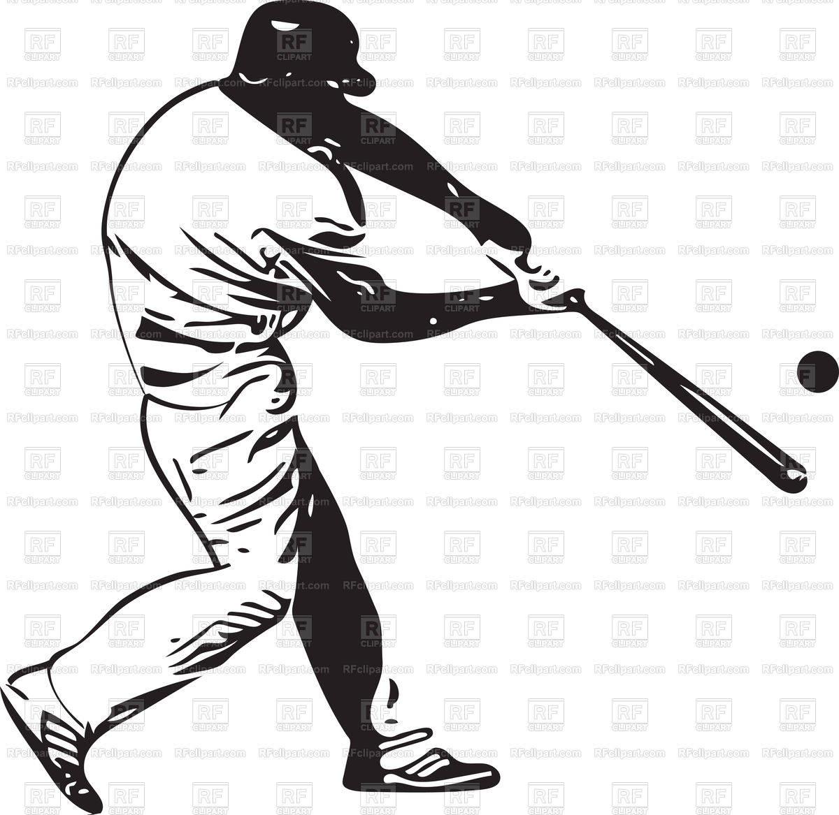 1200x1167 Baseball Player With Ball Vector Image Of People Aroastock