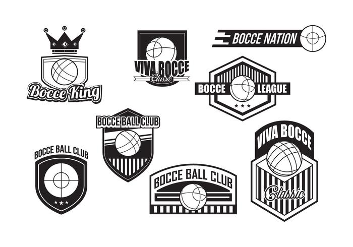 700x490 Bocce Badges Vector