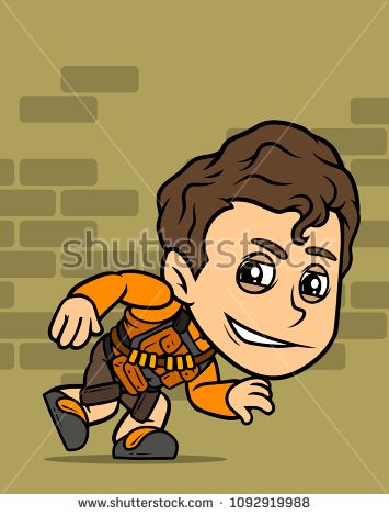 Cartoon White Cute Flat Brunette Stealth Sneaking Fighter Boy 355x470 Cartoon White Cute Flat Brunette Stealth Sneaking Fighter Boy