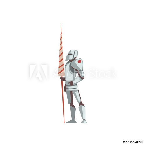 Knight In Full Body Armor Suit, Medieval Historical Cartoon 500x500 Knight In Full Body Armor Suit, Medieval Historical Cartoon