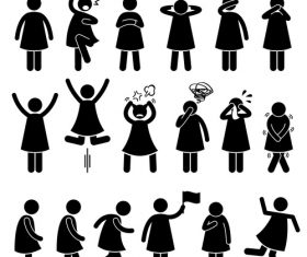 Cartoon Character Body Language Icon Vector Free Download 280x235 Cartoon Character Body Language Icon Vector Free Download