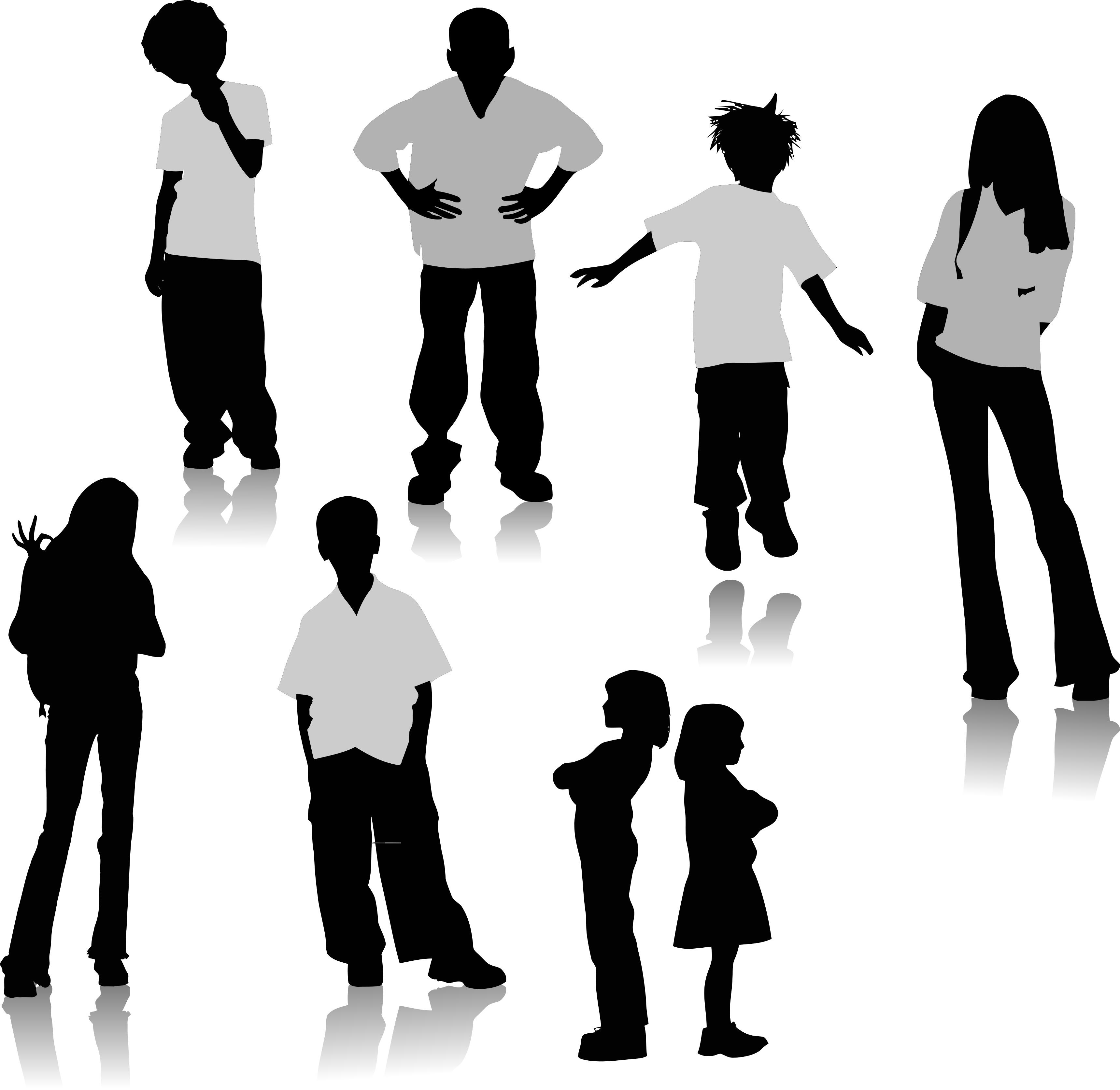 Body Language Silhouette 3439x3347 Body Language Silhouette