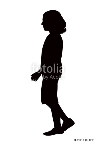 A Boy Body Silhouette Vector Stock Image And Royalty Free Vector 335x500 A Boy Body Silhouette Vector Stock Image And Royalty Free Vector