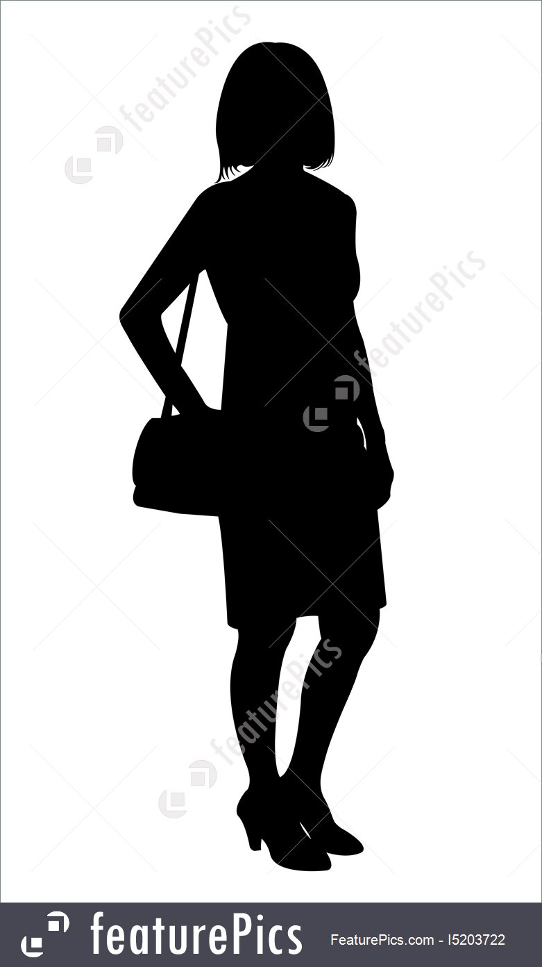 A Woman Body Silhouette Vector 781x1392 A Woman Body Silhouette Vector
