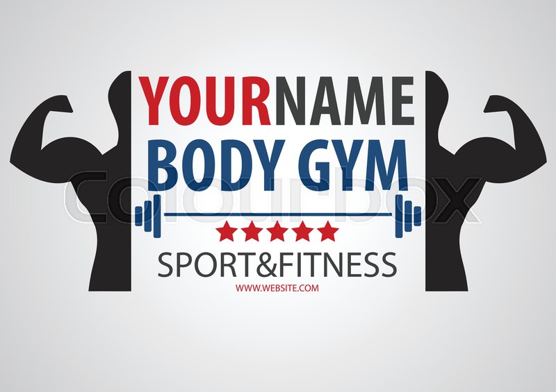 800x565 Bodybuilding Muscle Gym And Fitness Stock Vector Colourbox