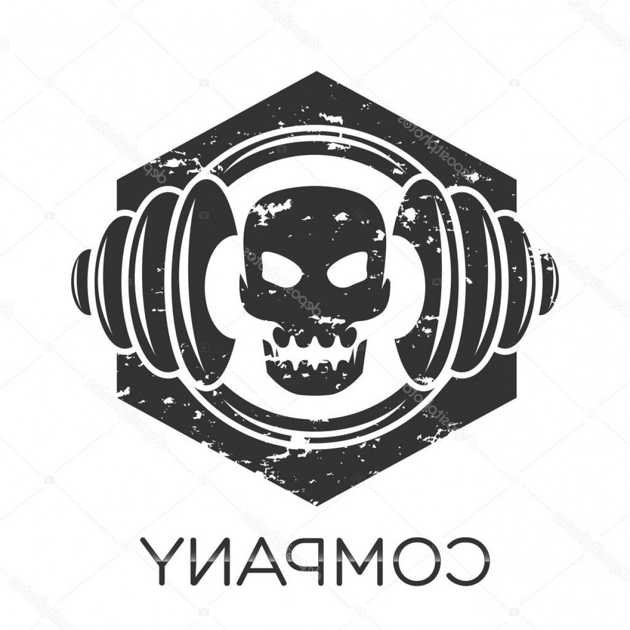 1228x1228 Stock Illustration Example Vector Bodybuilding Logo Geekchicpro